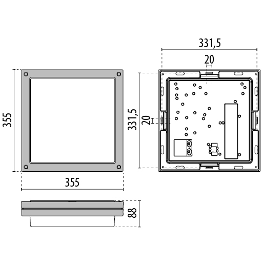 Tech Design BLIZ SQUARE 40 1++